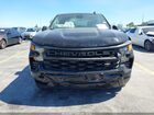 2024 Chevrolet Silverado 1500 2wd  Short Bed Custom Black vin: 3GCPABEK7RG224084
