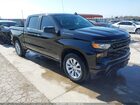2024 Chevrolet Silverado 1500 2wd  Short Bed Custom Black vin: 3GCPABEK7RG265167
