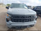 2024 Chevrolet Silverado 1500 2wd  Short Bed Custom Gray vin: 3GCPABEK7RG378326