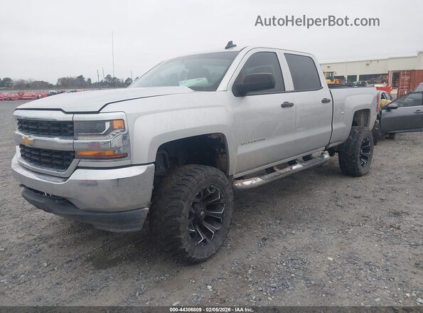 3GCPCNEC5GG330986 2016 CHEVROLET SILVERADO Серебряный Передняя левая четверть
