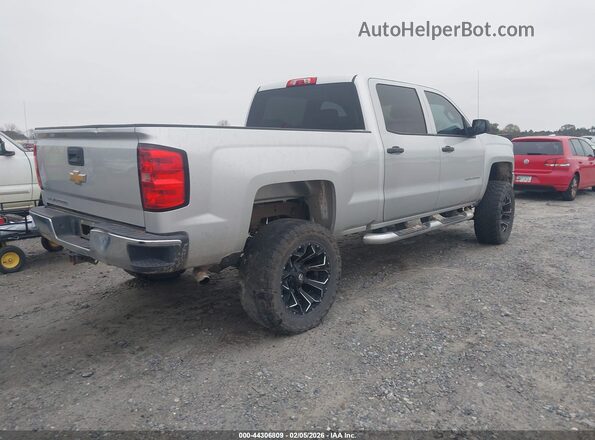 3GCPCNEC5GG330986 2016 CHEVROLET SILVERADO Серебряный Задняя правая четверть