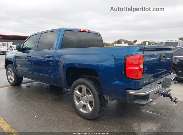 3GCPCREC1JG126314 2018 CHEVROLET SILVERADO Blue Задня ліва чверть