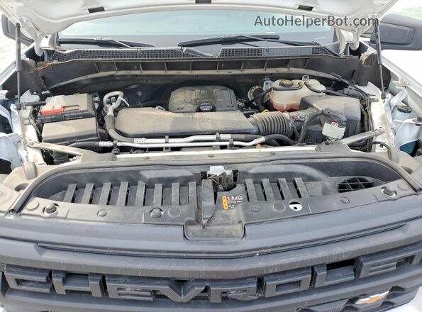 3GCPDAEKXRG108170 2024 CHEVROLET SILVERADO White Vista interior trasera