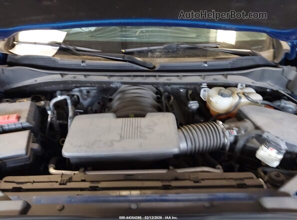 3GCPDCED0NG586203 2022 CHEVROLET SILVERADO Синий Вид сзади