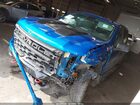 2022 Chevrolet Silverado 1500 4wd  Standard Bed Custom Trail Boss Синий vin: 3GCPDCED0NG586203