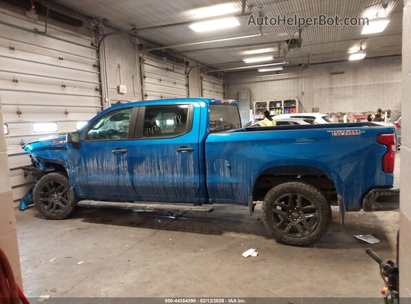 3GCPDCED0NG586203 2022 CHEVROLET SILVERADO Синий Панорамный вид салона 360°