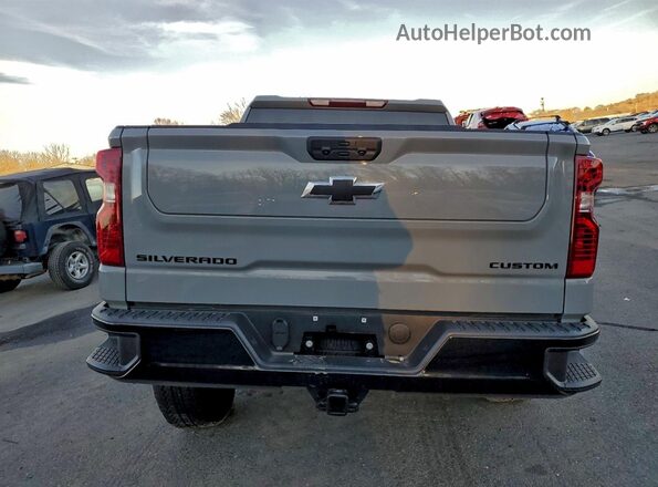 3GCPDCEK2RG435030 2024 CHEVROLET SILVERADO Gray Вид ззаду