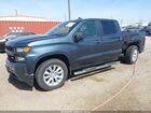 2020 Chevrolet Silverado 1500 2wd  Short Bed Custom Серый vin: 3GCPWBEF4LG452930