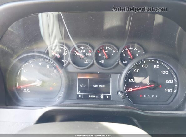 3GCPWBEF4LG452930 2020 CHEVROLET SILVERADO Серый Вид задних сидений