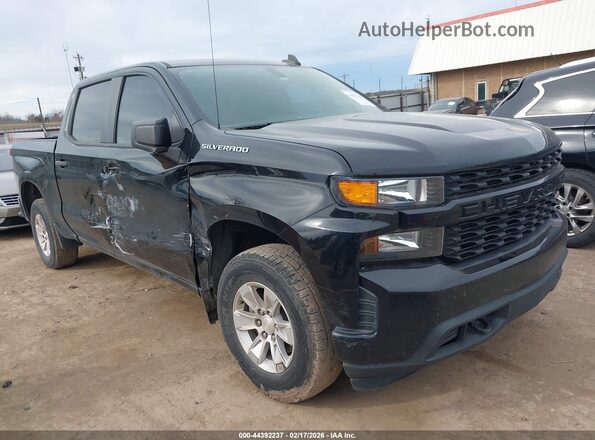 3GCPWBEF7KG312370 2019 CHEVROLET SILVERADO Черный Передняя правая четверть