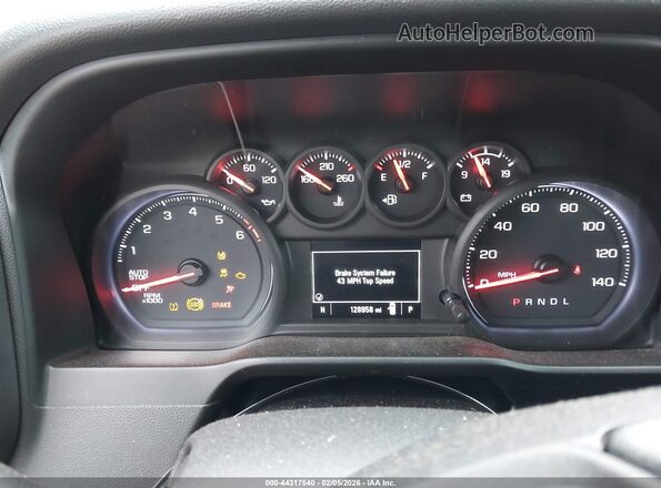 3GCPWBEK3LG149439 2020 CHEVROLET SILVERADO Серый Вид задних сидений