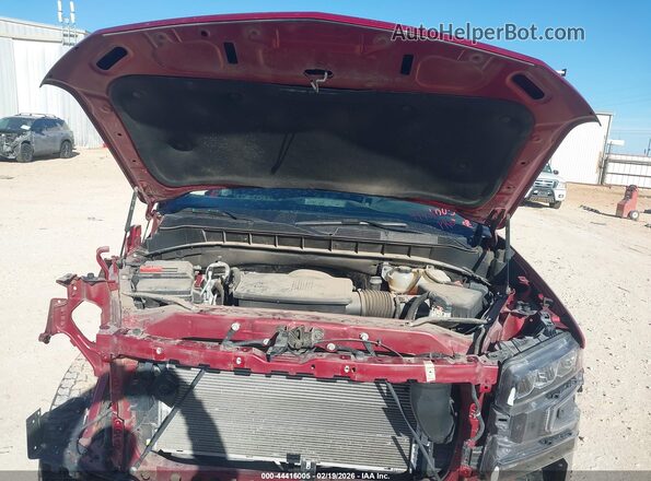 3GCPWCED3KG224064 2019 CHEVROLET SILVERADO Красный Вид сзади