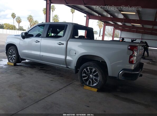 3GCPWCED6NG166276 2022 CHEVROLET SILVERADO Silver Tył lewy