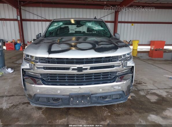 3GCPWCED6NG166276 2022 CHEVROLET SILVERADO Silver Widok zestawu wskaźników