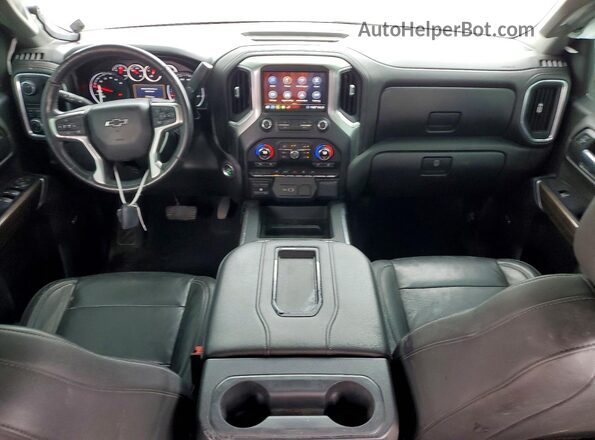 3GCPWDED0LG425539 2020 CHEVROLET SILVERADO White Вид панелі приладів