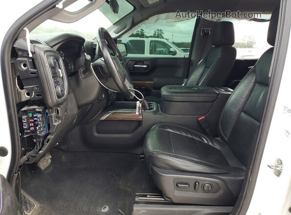 3GCPWDED0LG425539 2020 CHEVROLET SILVERADO White Вид салону спереду