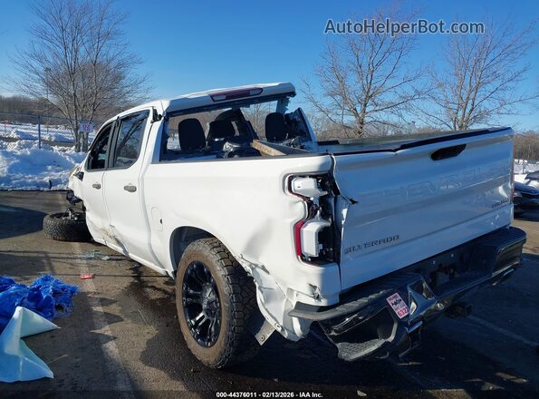 3GCPYCEF3LG240987 2020 CHEVROLET SILVERADO Белый Задняя левая четверть