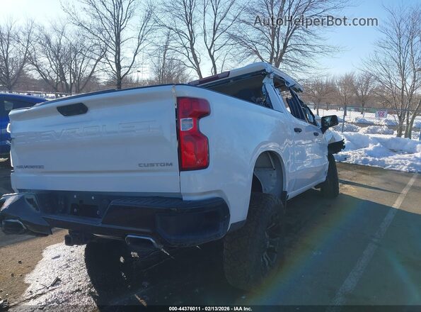 3GCPYCEF3LG240987 2020 CHEVROLET SILVERADO Белый Задняя правая четверть