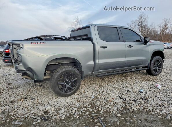 3GCUDCEDXRG306621 2024 CHEVROLET SILVERADO Серебряный Задняя правая четверть