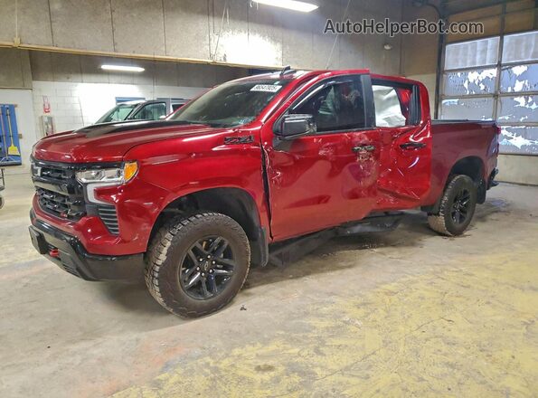 3GCUDFEDXRG299140 2024 CHEVROLET SILVERADO Maroon Vista tres cuartos delantera izquierda