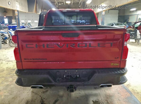 3GCUDFEDXRG299140 2024 CHEVROLET SILVERADO Maroon Vista trasera