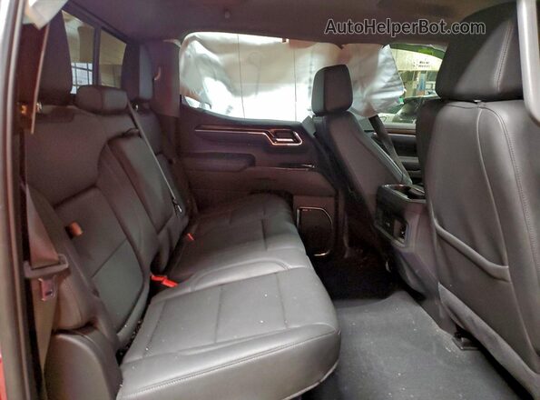 3GCUDFEDXRG299140 2024 CHEVROLET SILVERADO Maroon Vista de los asientos traseros