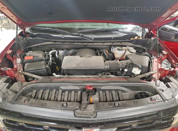 3GCUDFEDXRG299140 2024 CHEVROLET SILVERADO Maroon Vista interior trasera