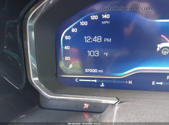 3GCUDHEL6NG595950 2022 CHEVROLET SILVERADO Красный Вид задних сидений