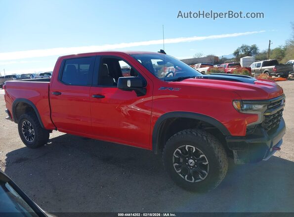 3GCUDHEL6NG595950 2022 CHEVROLET SILVERADO Красный Вид задней части салона