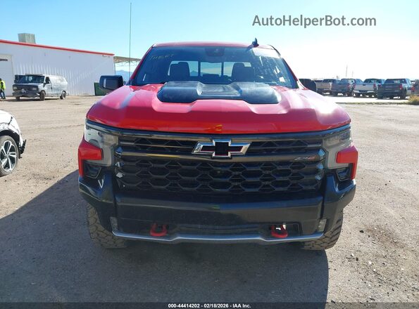 3GCUDHEL6NG595950 2022 CHEVROLET SILVERADO Красный Вид щитка приборов