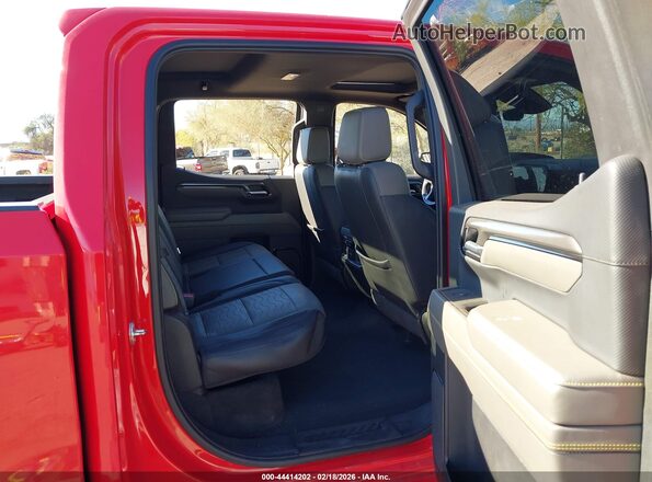 3GCUDHEL6NG595950 2022 CHEVROLET SILVERADO Красный Вид наклейки с VIN-кодом