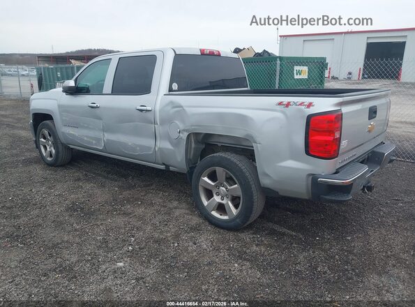 3GCUKNEH0GG307178 2016 CHEVROLET SILVERADO Серебряный Задняя левая четверть