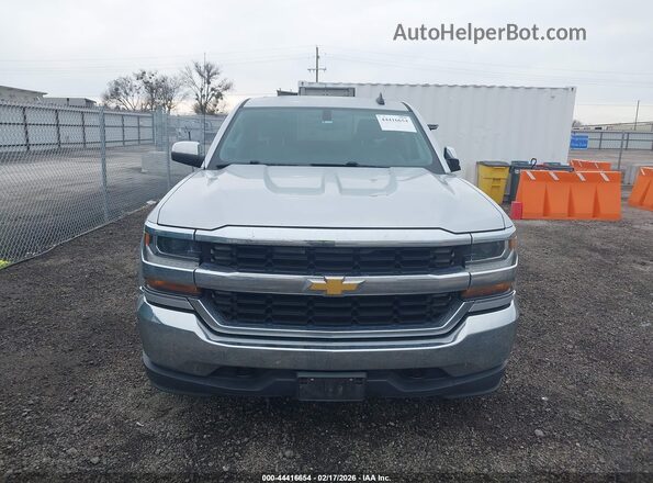 3GCUKNEH0GG307178 2016 CHEVROLET SILVERADO Серебряный Вид щитка приборов