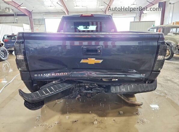 3GCUKREC1HG327436 2017 CHEVROLET SILVERADO Синий Вид сзади