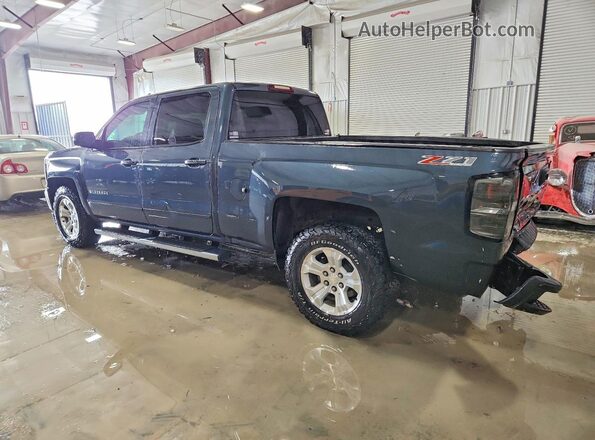 3GCUKREC1HG327436 2017 CHEVROLET SILVERADO Синий Задняя левая четверть
