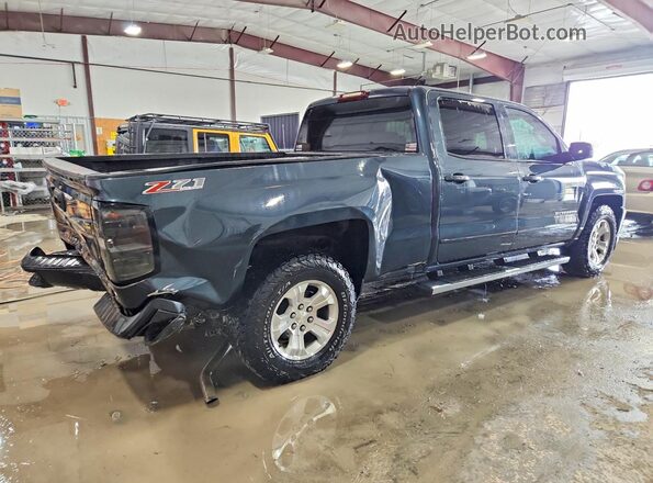 3GCUKREC1HG327436 2017 CHEVROLET SILVERADO Синий Задняя правая четверть