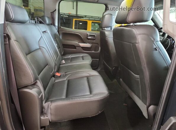 3GCUKREC1HG327436 2017 CHEVROLET SILVERADO Синий Вид задних сидений