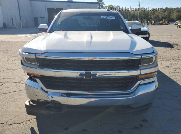 3GCUKREC1HG429738 2017 CHEVROLET SILVERADO Белый Вид спереди