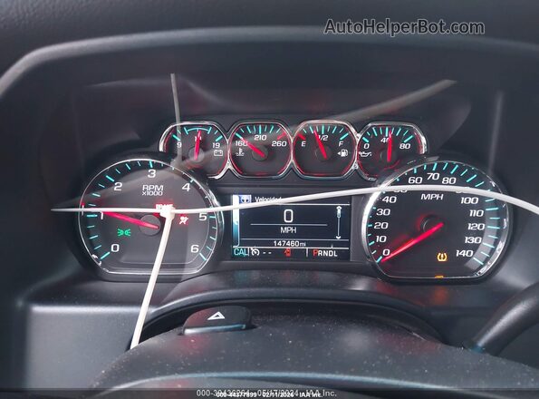 3GCUKREC3HG305969 2017 CHEVROLET SILVERADO Белый Вид задних сидений