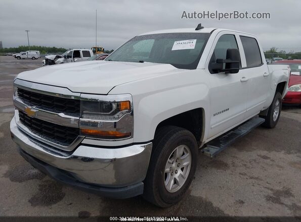 3GCUKREC3HG305969 2017 CHEVROLET SILVERADO Белый Передняя левая четверть