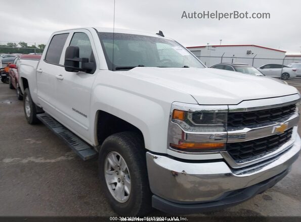 3GCUKREC3HG305969 2017 CHEVROLET SILVERADO Белый Передняя правая четверть