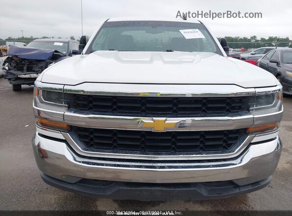3GCUKREC3HG305969 2017 CHEVROLET SILVERADO Белый Вид щитка приборов