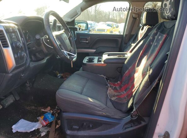 3GCUKREC7GG104204 2016 CHEVROLET SILVERADO White Вид салону спереду