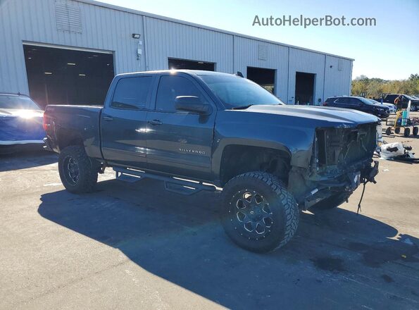 3GCUKREC9HG354884 2017 CHEVROLET SILVERADO Угольный Передняя правая четверть