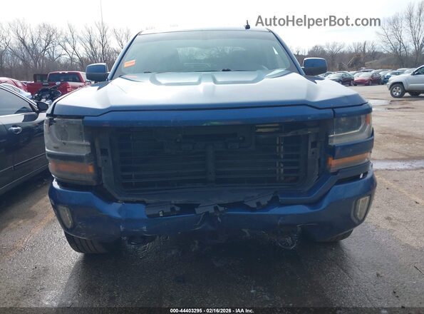 3GCUKRECXHG509751 2017 CHEVROLET SILVERADO Синий Вид задней части салона