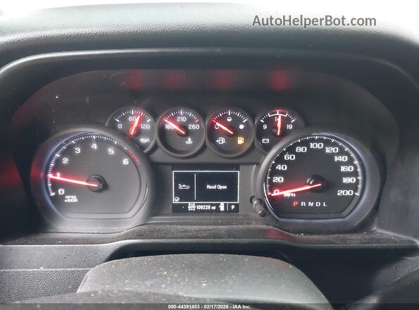 3GCUYAEF8MG107487 2021 CHEVROLET SILVERADO Красный Вид задних сидений