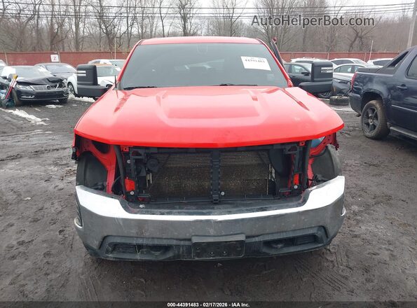 3GCUYAEF8MG107487 2021 CHEVROLET SILVERADO Красный Вид щитка приборов
