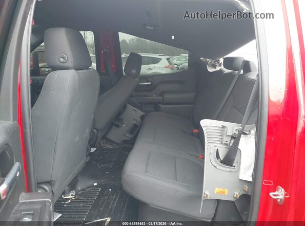 3GCUYAEF8MG107487 2021 CHEVROLET SILVERADO Красный Вид наклейки с VIN-кодом