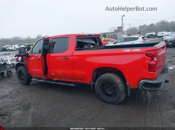 3GCUYAEF8MG107487 2021 CHEVROLET SILVERADO Красный Панорамный вид салона 360°