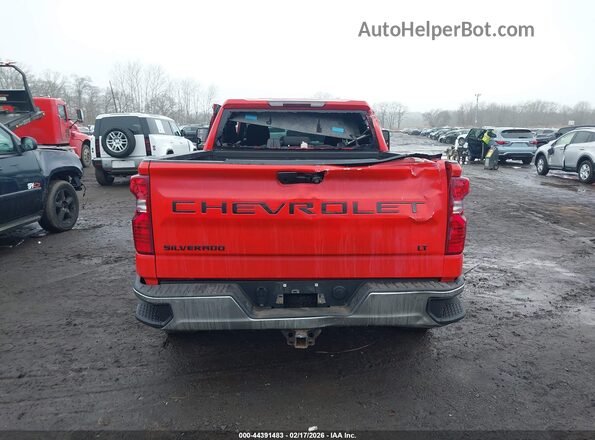 3GCUYAEF8MG107487 2021 CHEVROLET SILVERADO Красный 